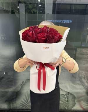 Bouquet of 15 red roses - flowers delivery Dubai