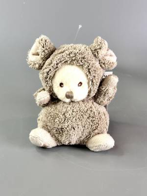 Soft toy Ziggy in a mouse costume, gray 15см - flowers delivery Dubai