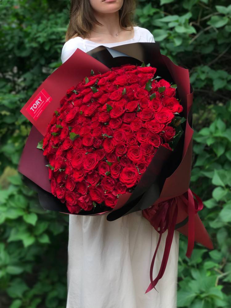 Bouquet of 151 red roses
