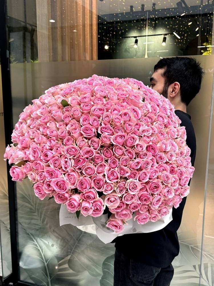 Bouquet "301 pink roses"