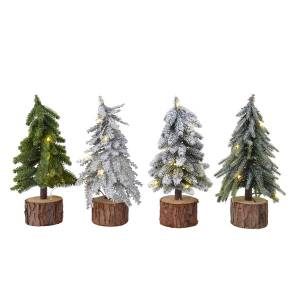 Spruce cut with assorted LED lights, 28 cm - flowers delivery Dubai