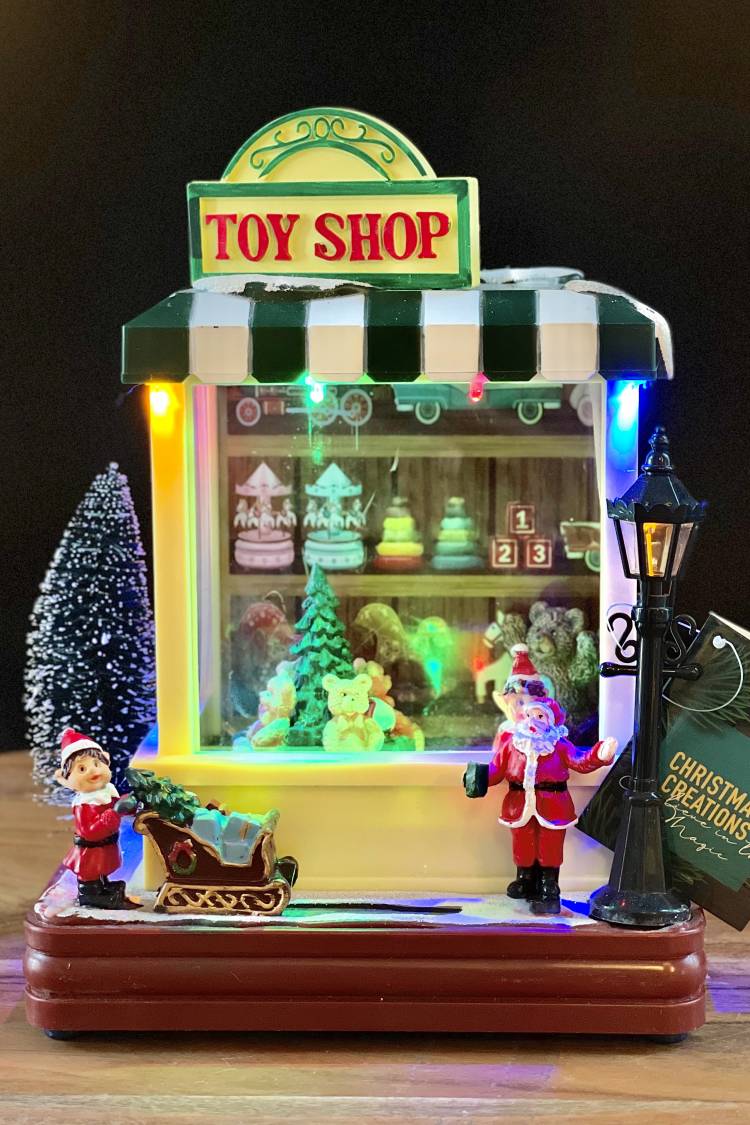 Toy shop animated, LED