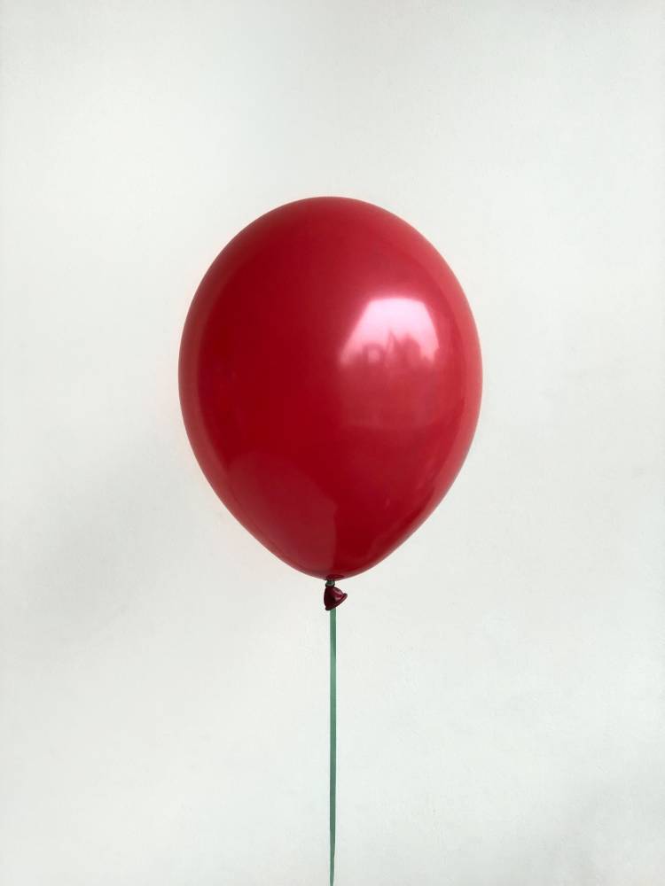 BALLOON RED PASTEL