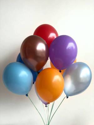 BOUQUET OF 10 BALLOONS MIX - flowers delivery Dubai