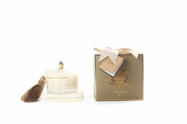 Scented candle Art Deco Candle - Cream & Gold - Blonde Vanilla 185 g