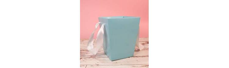 Flower bag (17*17*H13,8) mint