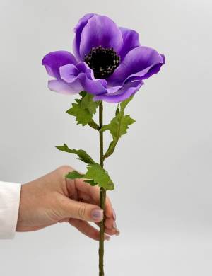 Branch Anemone purple, 60 cm - flowers delivery Dubai