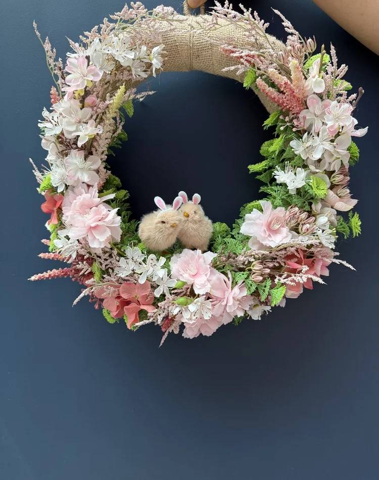 Easter wreath 