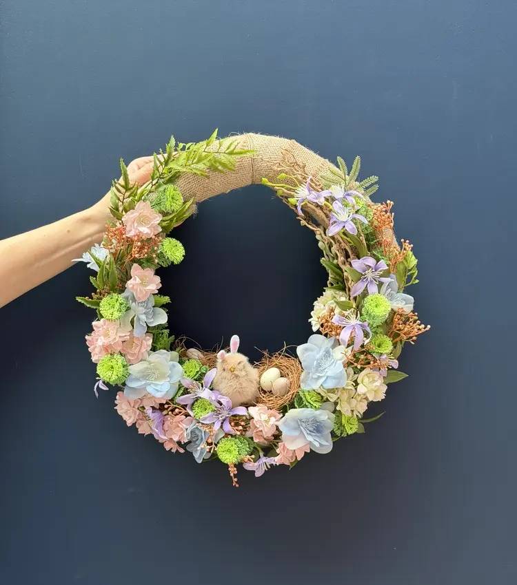 Easter wreath 