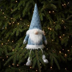 Gnome nose 38cm, LED-blue - flowers delivery Dubai