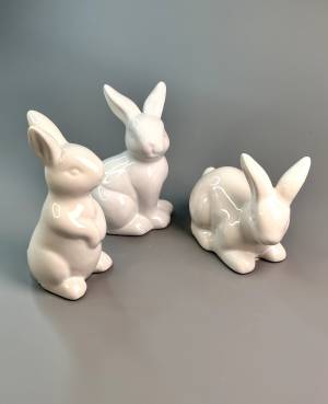 Ceramic bunny in assortment 11-14 cm - flowers delivery Dubai