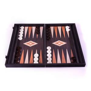 Handmade backgammon in replica Wenge wood with ... - flowers delivery Dubai