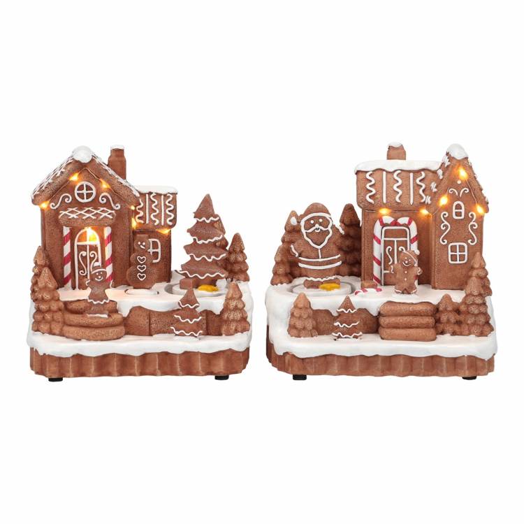 Gingerbread house assorted 2 ass