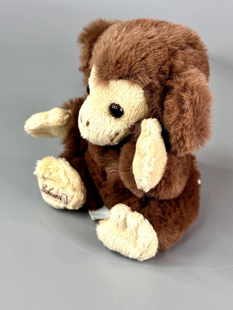 Soft toy Monkey Bernard brown (15см)