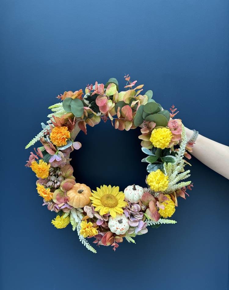 wreath "Warm Inspiration"