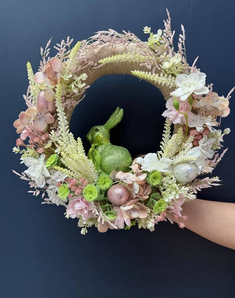 Easter wreath "Spring is at the doorstep"