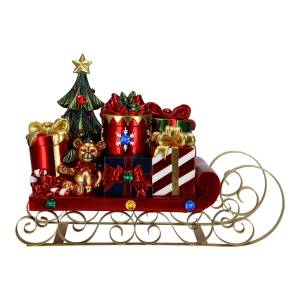 Decorated sleigh metal - flowers delivery Dubai