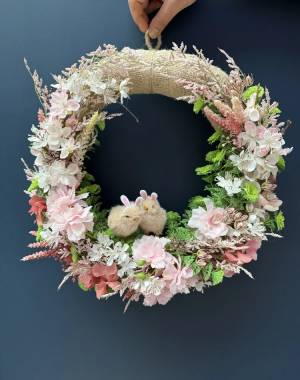 Easter wreath 