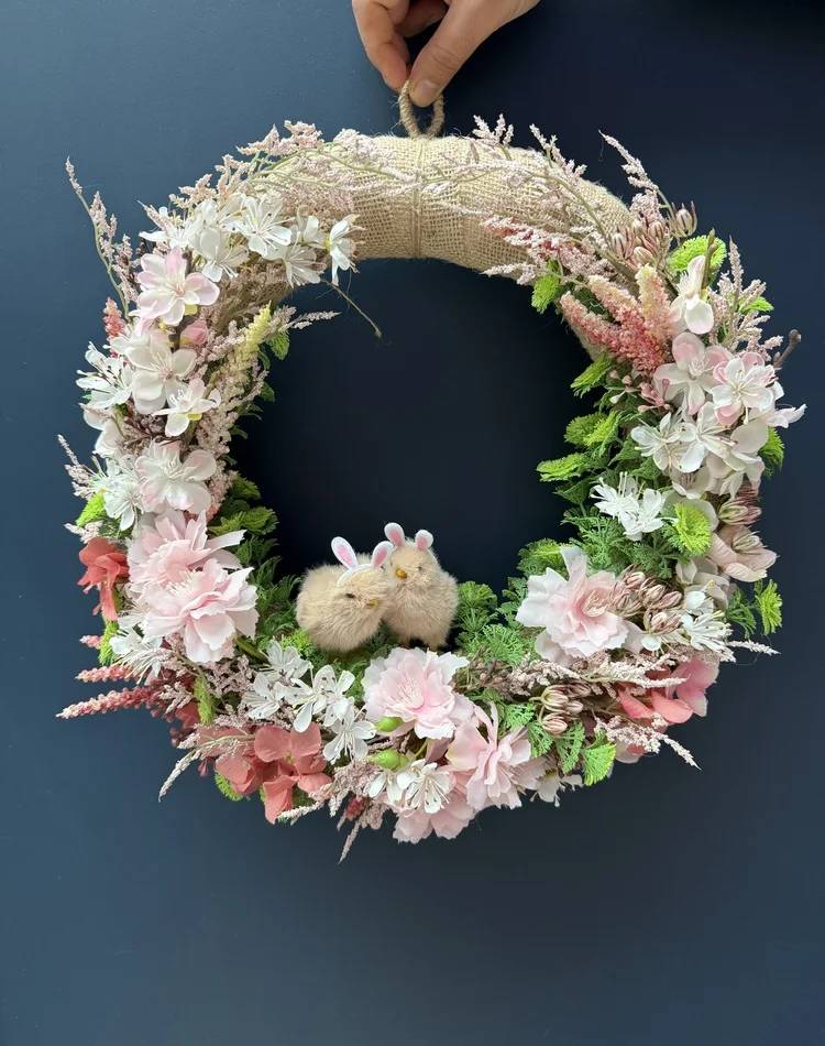 Easter wreath "Blooming Easter"