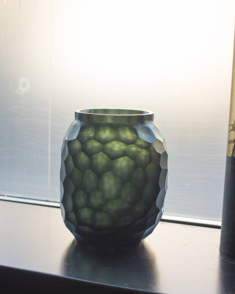 Bambola vase green, 28 cm