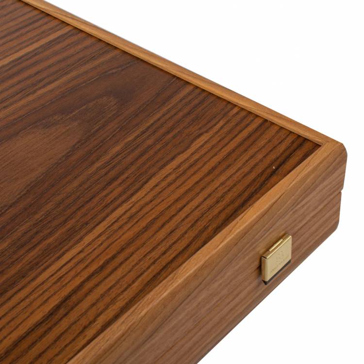 Handmade Walnut backgammon, L