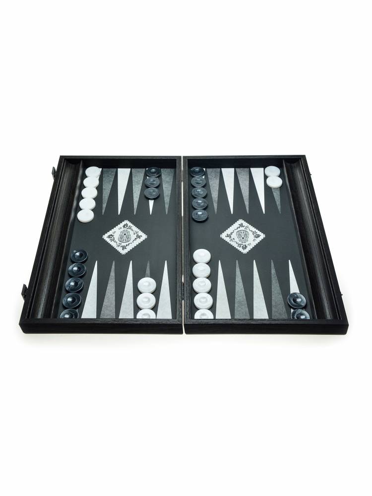 Backgammon handcrafted wooden Day of the Dead