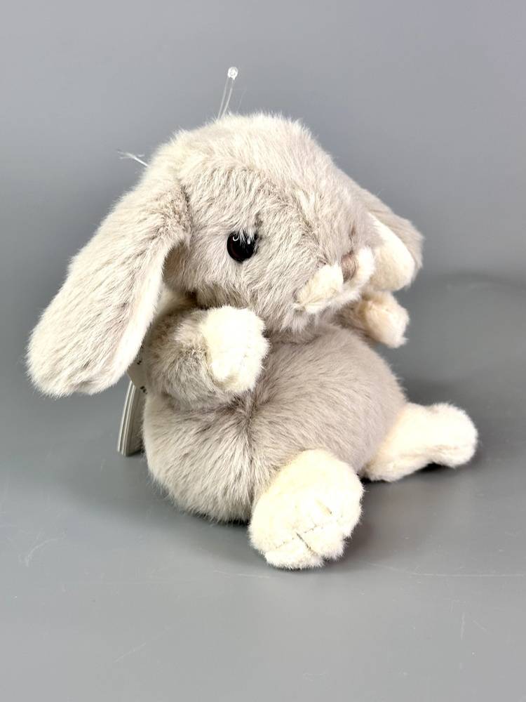Soft toy Kanini pale blue bunny (15 см)