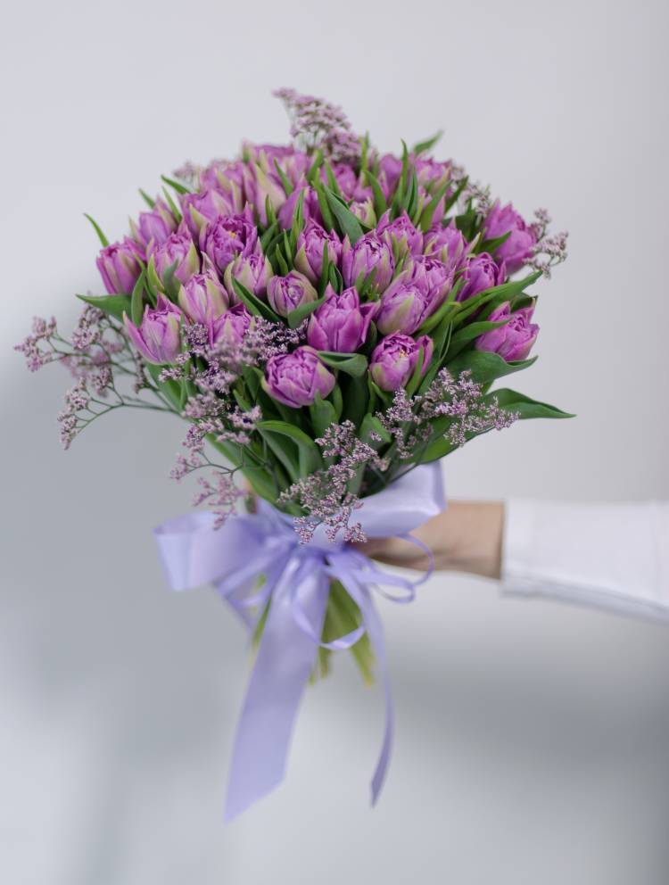 Bouquet "purple salute"
