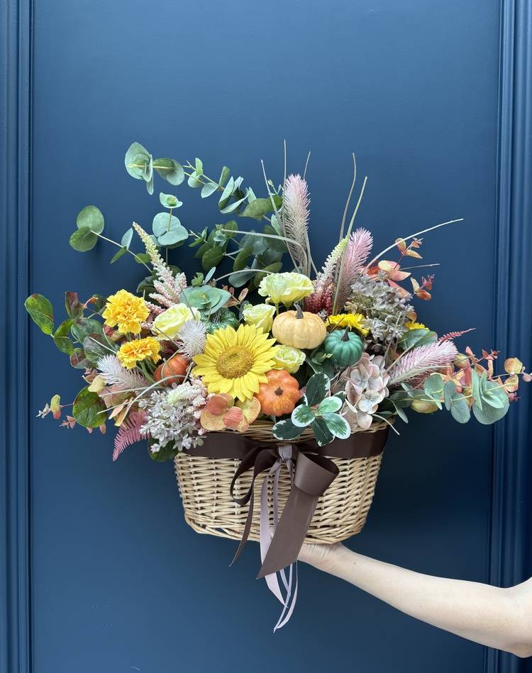 basket "Solar Harvest"