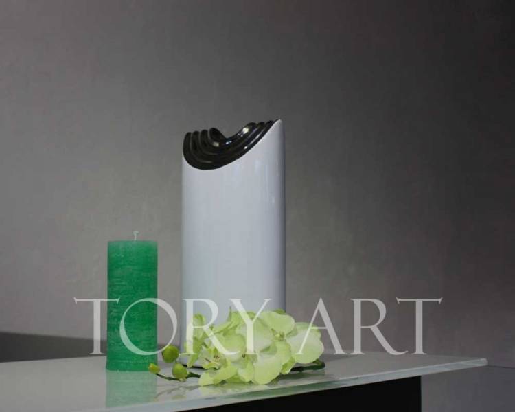 Vase "Collare", 30 cm ceramic