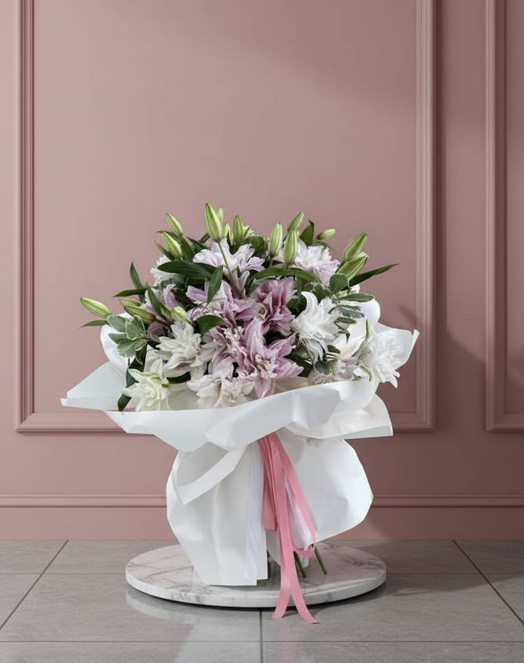 bouquet "Pearl style"