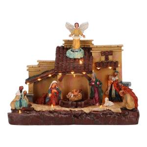 Nativity angel scene LED - flowers delivery Dubai