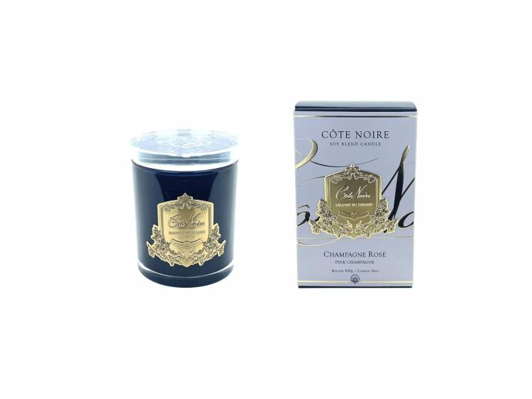 Scented candle Pink Champagne GOLD, 450 g