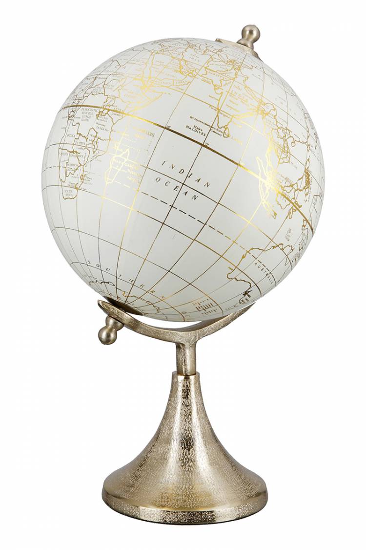 Aluminu Deco globe 