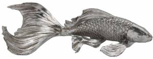 Wall decor Silver fish, 28 cm - flowers delivery Dubai