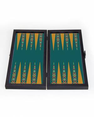 Backgammon handcrafted wooden Floral - flowers delivery Dubai