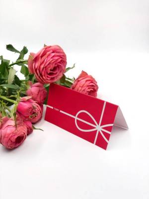Branded greeting card No.4 - flowers delivery Dubai