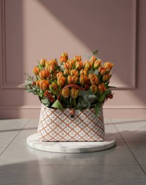 Tulips in a bag 