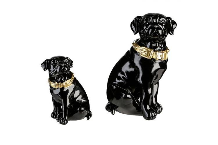 Statuette Dog black