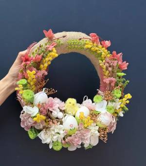 Easter wreath 