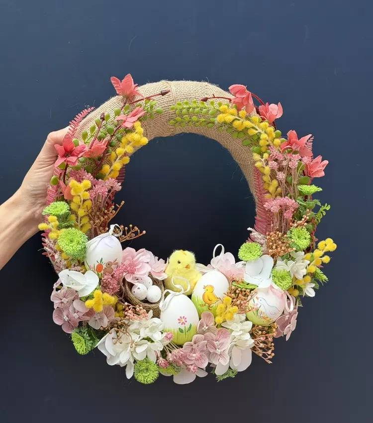 Easter wreath "Subtle Accent"