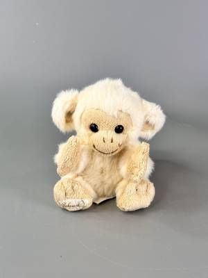 Soft toy Monkey Denis white (15см) - flowers delivery Dubai