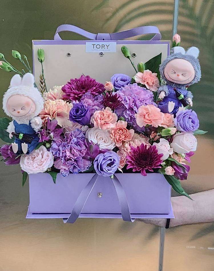 composition "Lilac comfort"