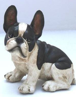 Statuette French-Bulldog sitting 24.5 cm - flowers delivery Dubai