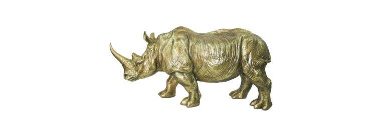 Statuette rhinoceros 