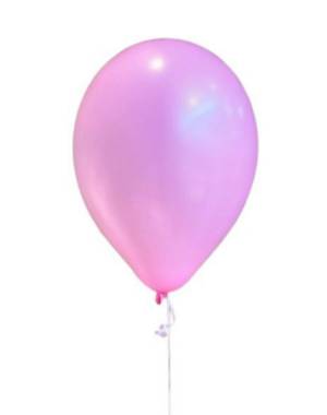 Balloon Pink metallic - flowers delivery Dubai