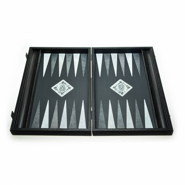 Backgammon handcrafted wooden Day of the Dead