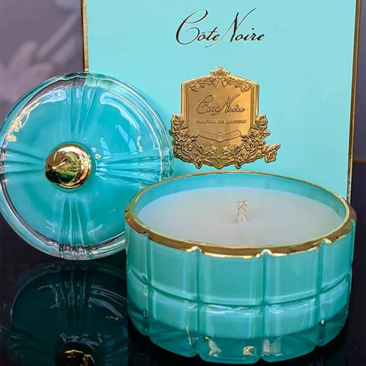 Scented candle Art Deco Persian lime and tangerine, 185 g