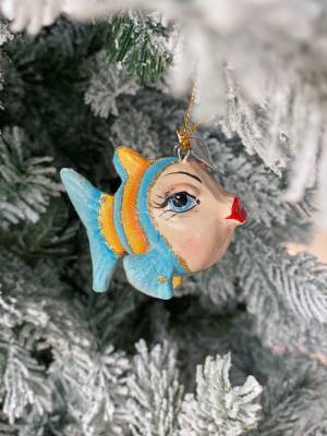 Christmas tree toy Tropical coral baby fish, mu... - flowers delivery Dubai