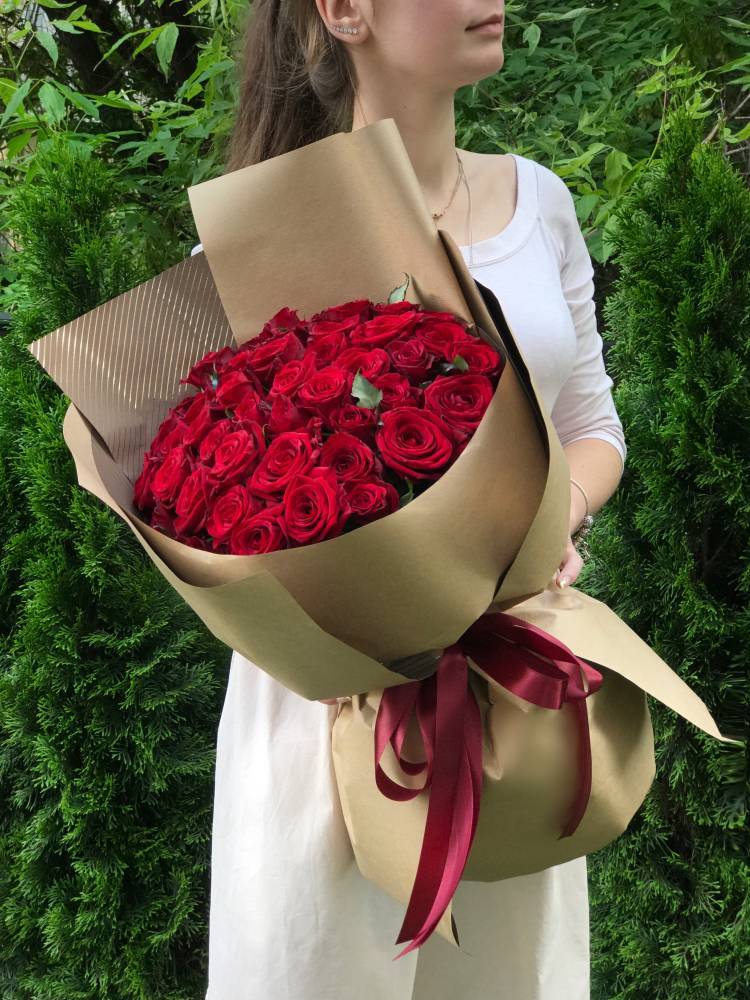 Bouquet of 51 red roses 